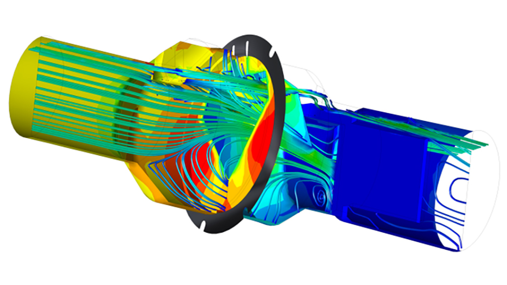 ANSYS-Multiphysics_Kopplung_Flow-Meter